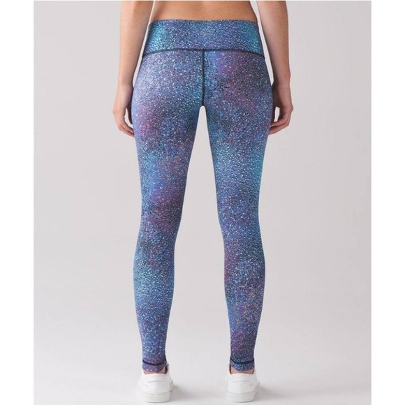 🦄RARE Lululemon Mermaid Wunder Under Strive Multi - Picture 4 of 16